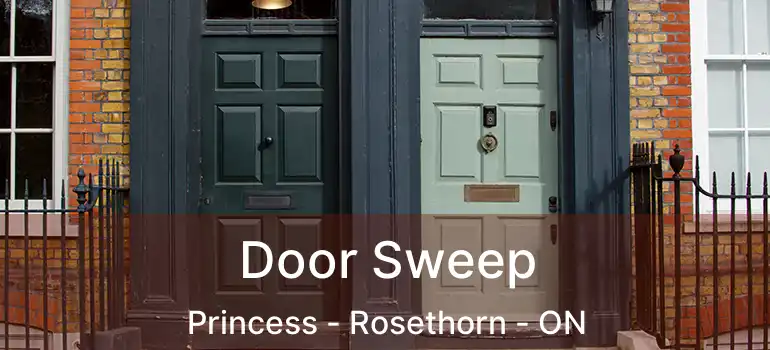  Door Sweep Princess - Rosethorn - ON