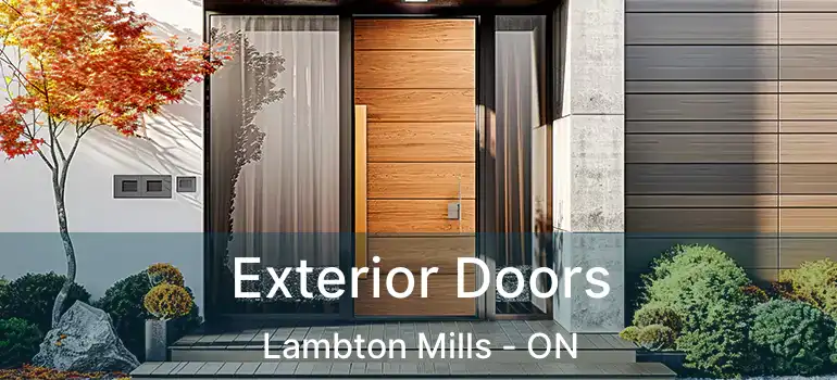  Exterior Doors Lambton Mills - ON