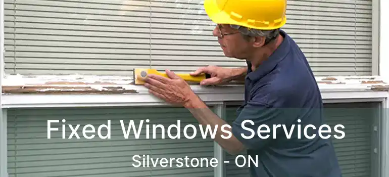  Fixed Windows Services Silverstone - ON