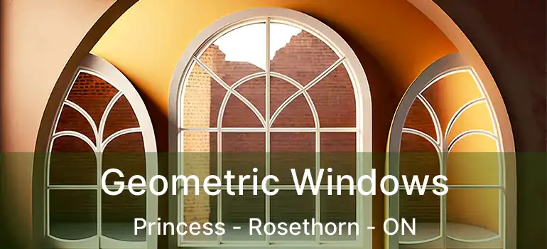  Geometric Windows Princess - Rosethorn - ON