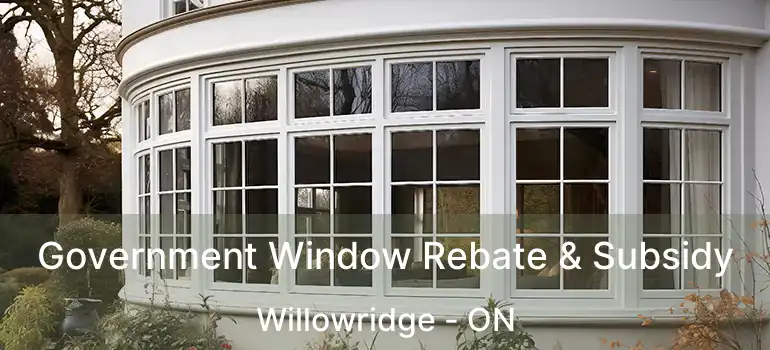  Government Window Rebate & Subsidy Willowridge - ON