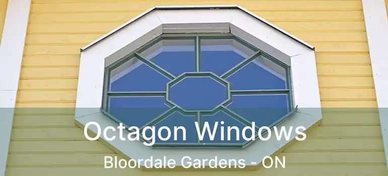  Octagon Windows Bloordale Gardens - ON