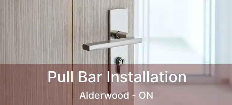  Pull Bar Installation Alderwood - ON