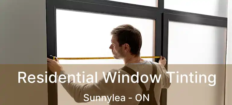  Residential Window Tinting Sunnylea - ON