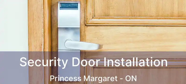  Security Door Installation Princess Margaret - ON