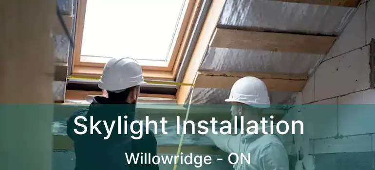  Skylight Installation Willowridge - ON