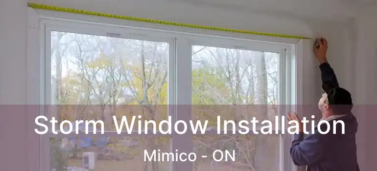  Storm Window Installation Mimico - ON