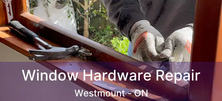  Window Hardware Repair Westmount - ON